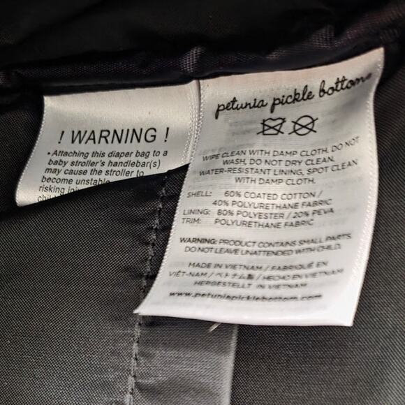 Petunia Pickle Bottom Diaper Backpack in Leopard District Backpack OS - Picture 7 of 16